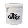 Handgelenkband mit Tasche und Reissverschluss und Stick Logo THE GEORGE HOTEL